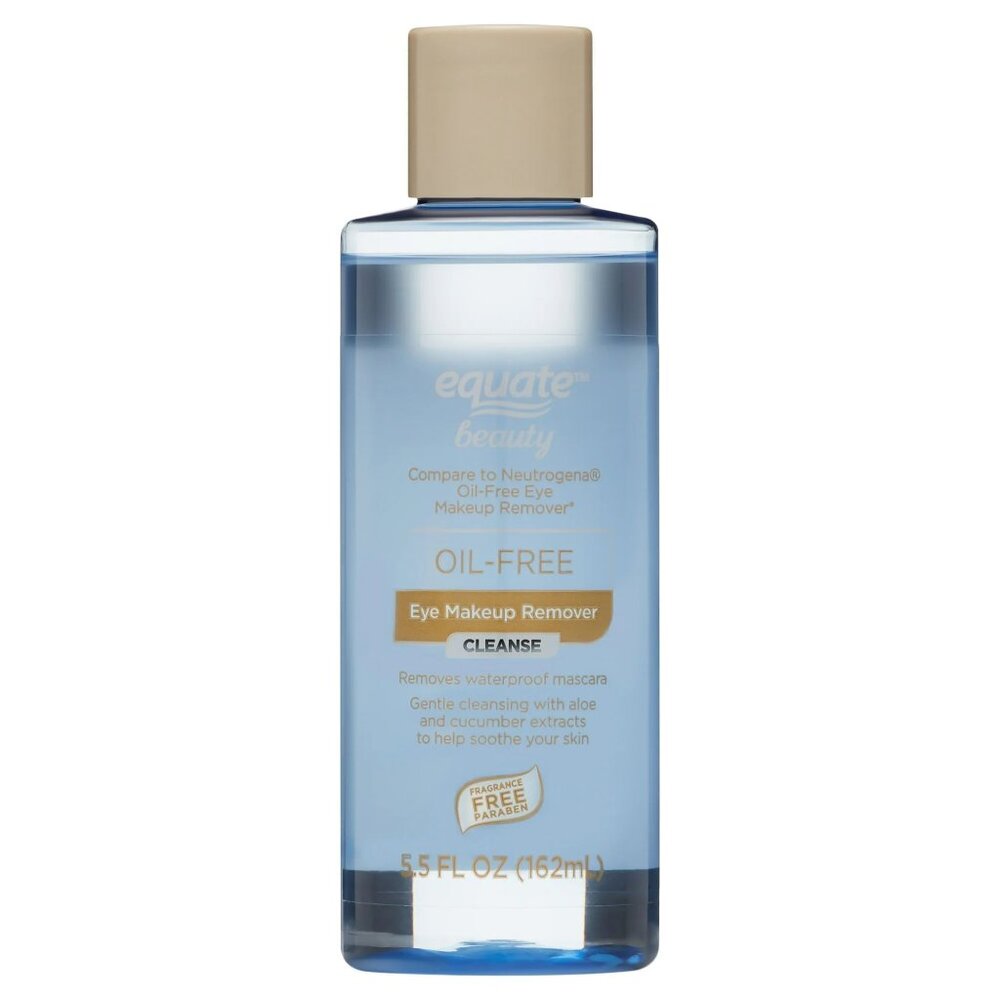 Equate Beauty Oil-Free Eye Makeup Remover, 5.5 fl oz